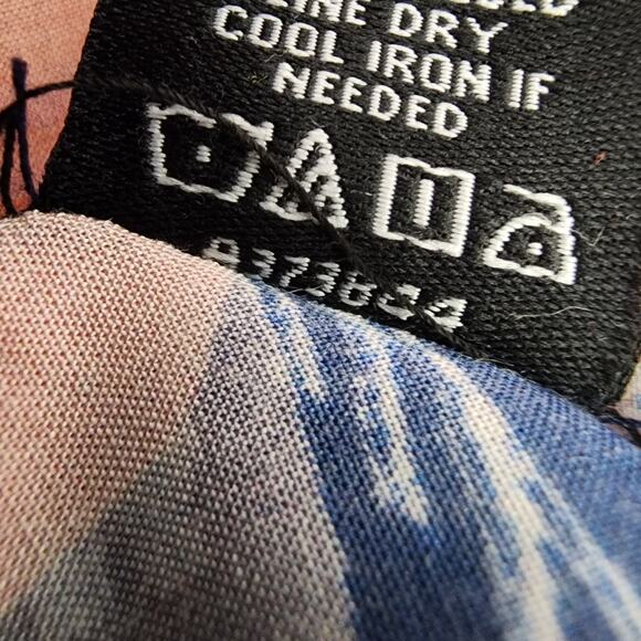 Tolani Regular Printed Open Front Woven Wrap Kimono Womens Large Abstract Red - Picture 11 of 11